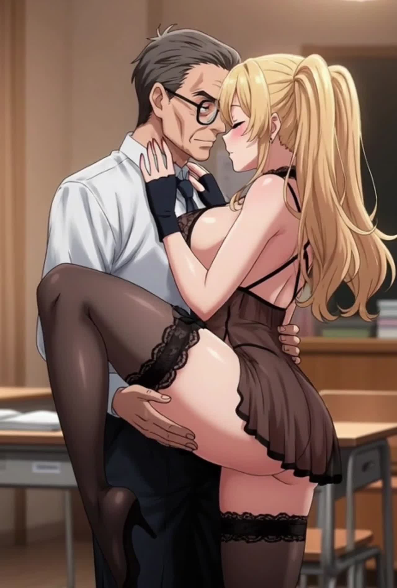 Hentai sexy student